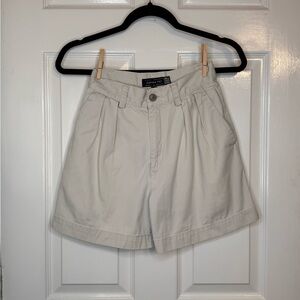 GAP Women's Cream Bermuda Shorts